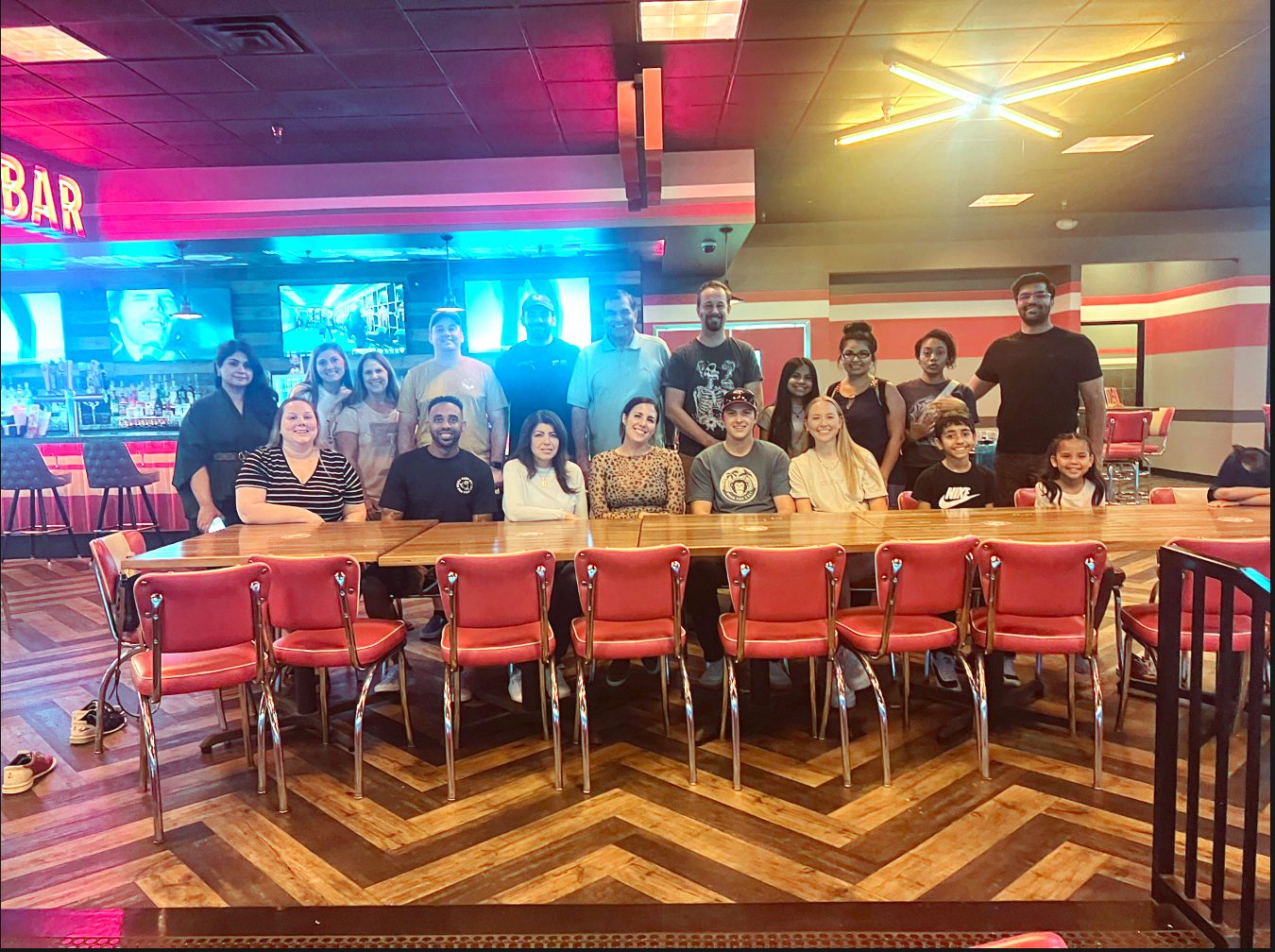 The Mid Cities Psychiatry Team Goes Bowling