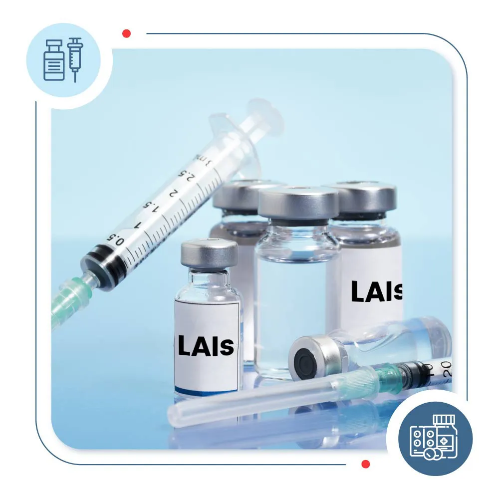 What are long acting injectables